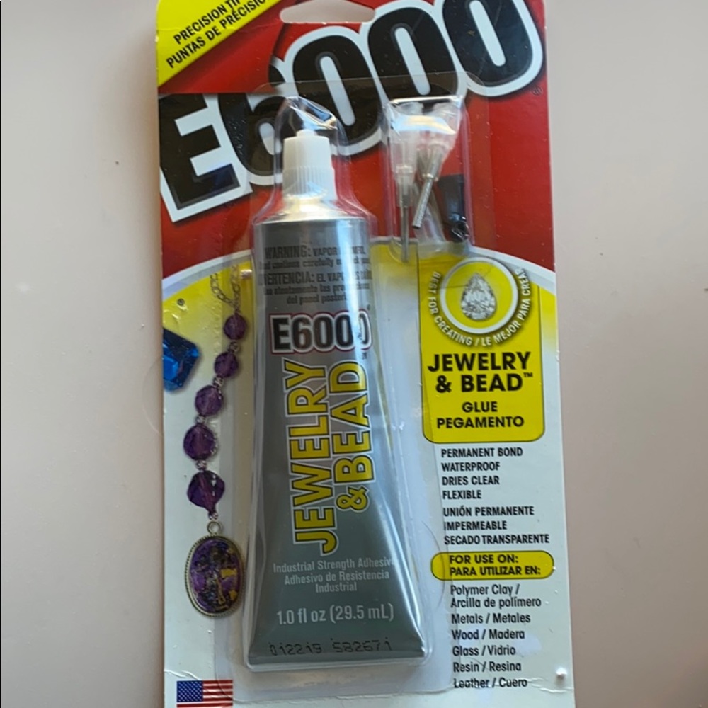 4/$35 New jewelry glue